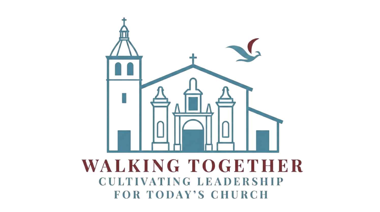Walking Together White Logo 1